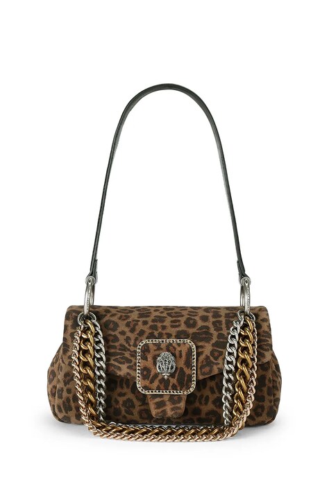 Kurt Geiger London Torebka damska zamszowa Pimlico brązowa 6053239289