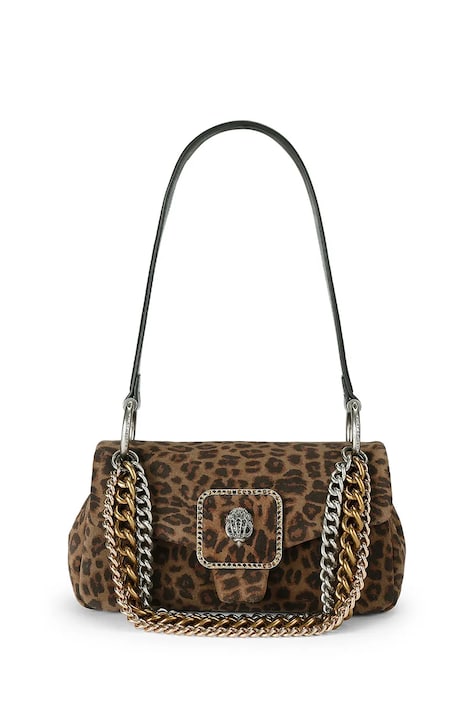 Kurt Geiger London Torebka damska zamszowa Pimlico brązowa 6053239289