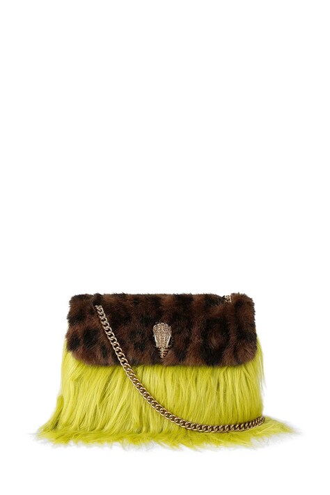 Kurt Geiger London Torebka crossbody damska KENSINGTON zielona 5019679999