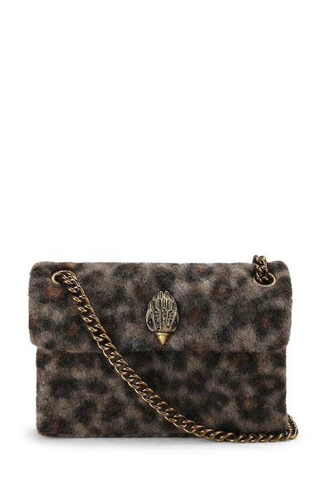 Kurt Geiger London Torebka crossbody damska KENSINGTON brązowa 5019639999