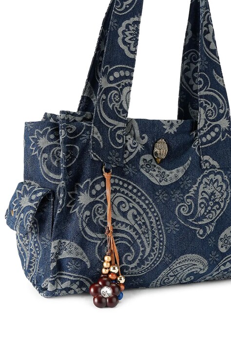 Kurt Geiger London Torebka tote damska CELIA niebieska 5926286669