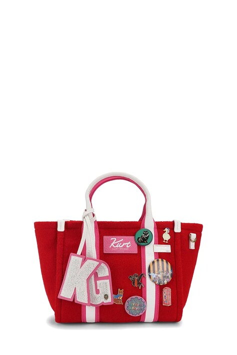 Kurt Geiger London Torebka damska czerwona 6060950609