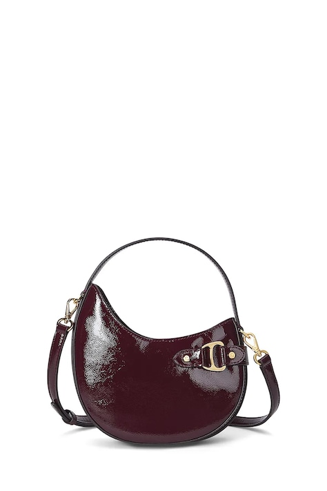 Lauren Ralph Lauren Torebka damska skórzana bordowa 431P04070