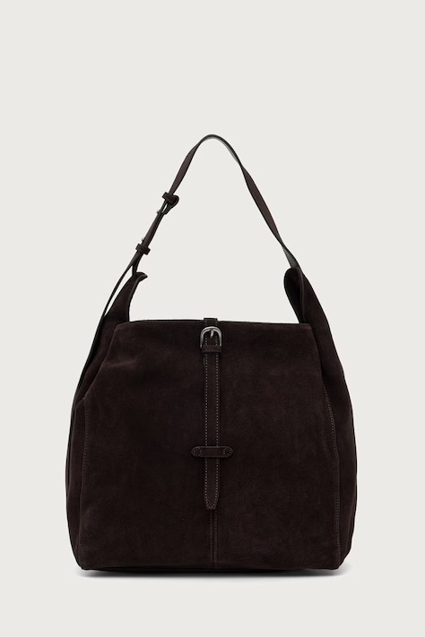 Eleh Torebka hobo damska brązowa EFWB260001