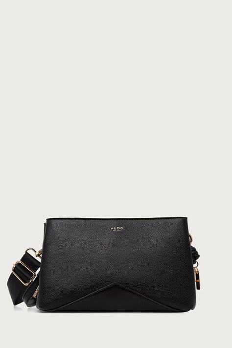 Aldo Crossbody torba za žene od imitacije kože LEGORIA crna 14540782