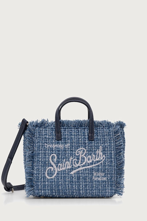 MC2 Saint Barth Torebka crossbody damska niebieska VAMI032