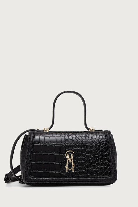 Steve Madden Torebka crossbody damska z imitacji skóry Bquill-C czarna SM13002515