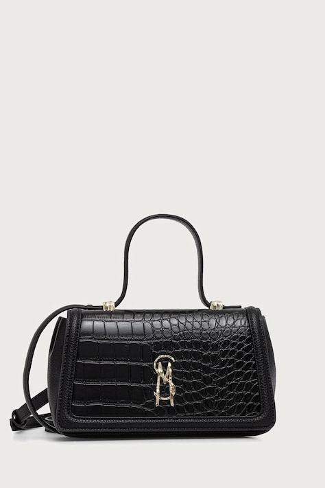 Steve Madden Torebka crossbody damska z imitacji skóry Bquill-C czarna SM13002515