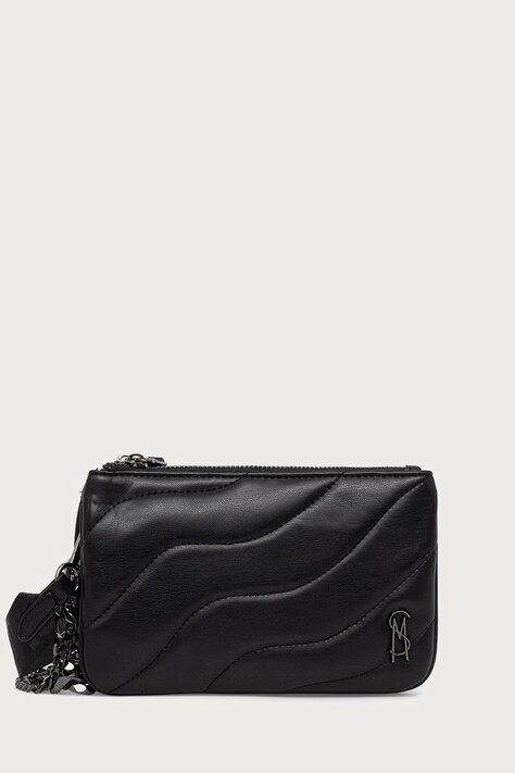 Steve Madden Torebka crossbody damska z imitacji skóry Bhydra czarna SM13002366