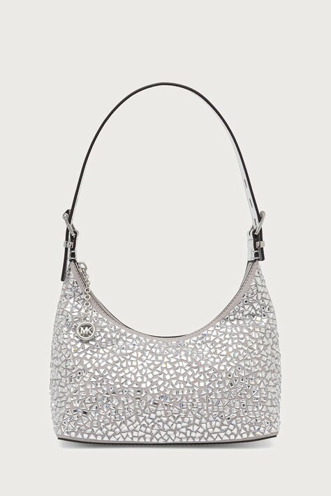 MICHAEL Michael Kors Torebka crossbody damska NOLITA szara 32F6SY5C5S
