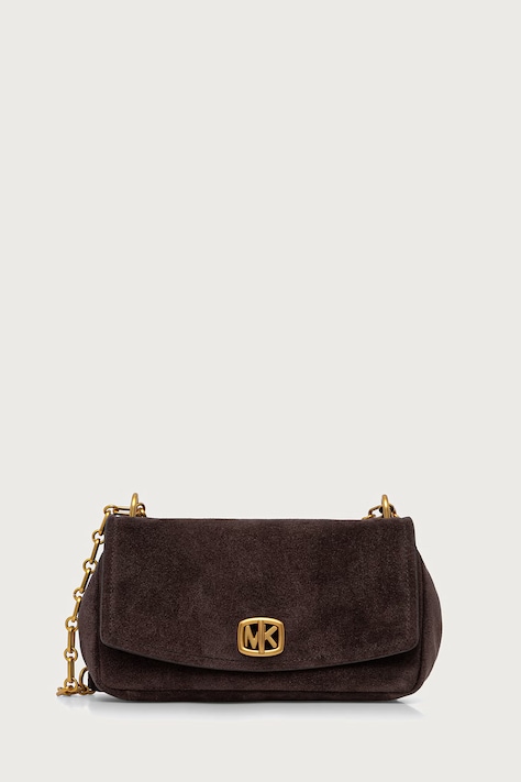 MICHAEL Michael Kors Torebka damska zamszowa BRYANT brązowa 30F6AYTL5S
