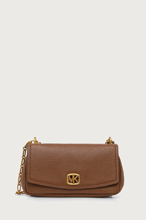 MICHAEL Michael Kors Torebka crossbody damska skórzana BRYANT brązowa 30F6AYTL5E