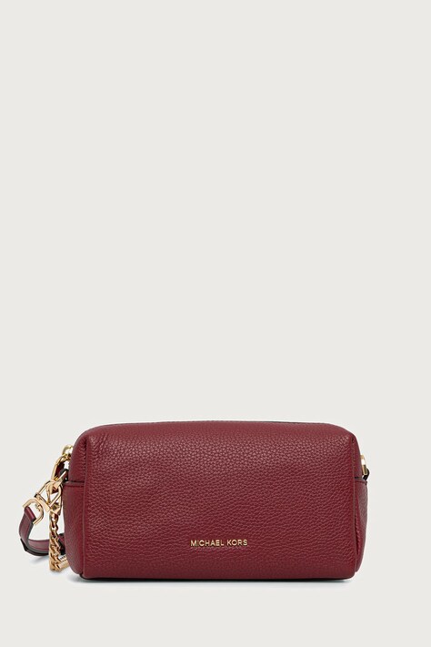 MICHAEL Michael Kors Torebka crossbody damska skórzana BRYANT czerwona 32F6GYTC5L