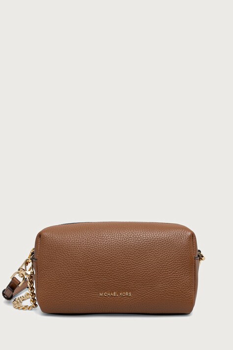 MICHAEL Michael Kors Torebka crossbody damska skórzana BRYANT brązowa 32F6GYTC5L