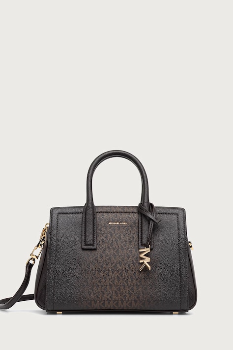 MICHAEL Michael Kors Torebka crossbody damska z imitacji skóry LAILA brązowa 30F6G9IS1B