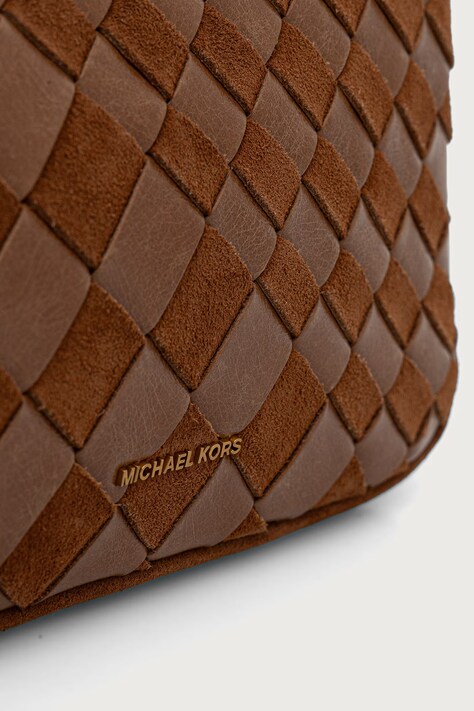 MICHAEL Michael Kors сумка крос-боді жіноча замшева BRYANT — AW26-TODW4M, коричневий — фото 4