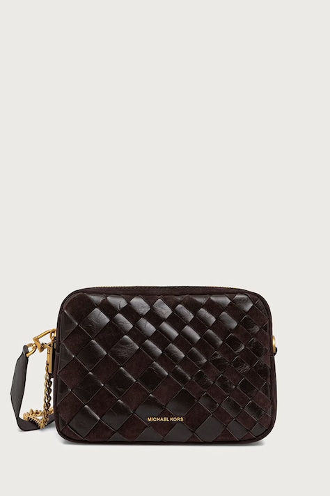 MICHAEL Michael Kors Torebka crossbody damska zamszowa BRYANT brązowa 32F6AYTC6S