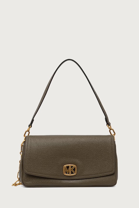 MICHAEL Michael Kors Torebka shopper damska skórzana BRYANT zielona 30F6AYTL7E