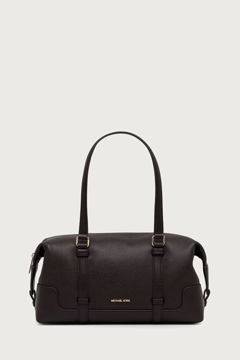 MICHAEL Michael Kors Torebka shopper damska skórzana TEDDI brązowa 30F6G24L3L