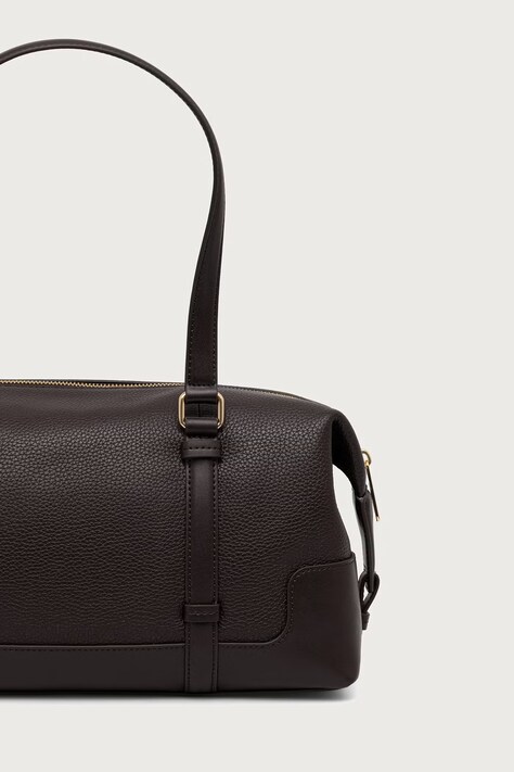 MICHAEL Michael Kors Torebka shopper damska skórzana TEDDI brązowa 30F6G24L3L