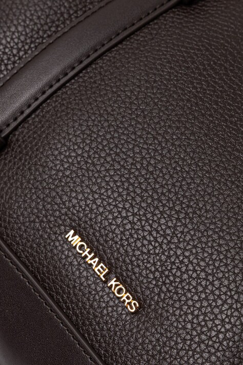 MICHAEL Michael Kors Torebka shopper damska skórzana TEDDI brązowa 30F6G24L3L
