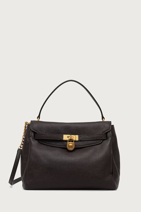 MICHAEL Michael Kors Torebka damska skórzana HAMILTON MODERNE brązowa 30F6ANXS7E