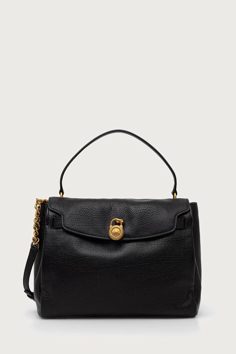 MICHAEL Michael Kors Torebka damska skórzana HAMILTON MODERNE czarna 30F6ANXS7E