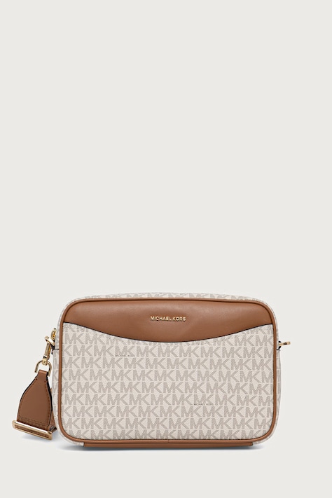 MICHAEL Michael Kors Torebka crossbody damska z imitacji skóry BEV beżowa 32F6G22C9B