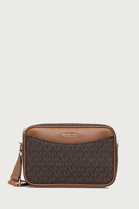 MICHAEL Michael Kors Torebka crossbody damska z imitacji skóry BEV brązowa 32F6G22C9B