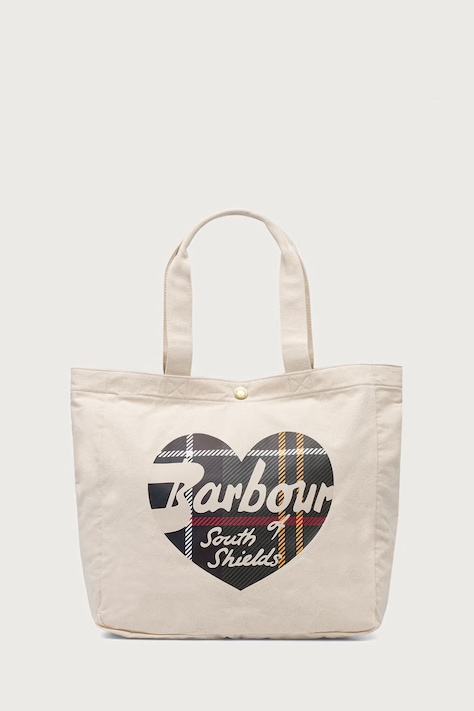 Barbour Torebka tote damska bawełniana beżowa LBA0559BE11
