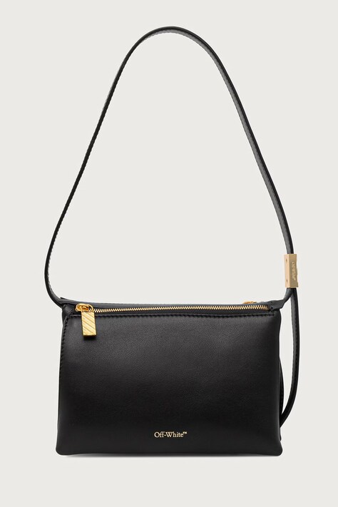 Off-White Sandbag 404 tote bag Women's leather black OWWNN09F26LT01