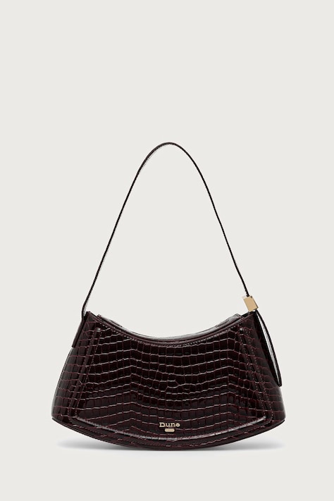 Dune London Torebka crossbody damska DEPENDENT bordowa 0022511200015932