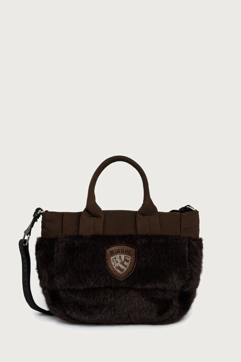 Blauer Torebka crossbody damska brązowa F6QUARTXS02