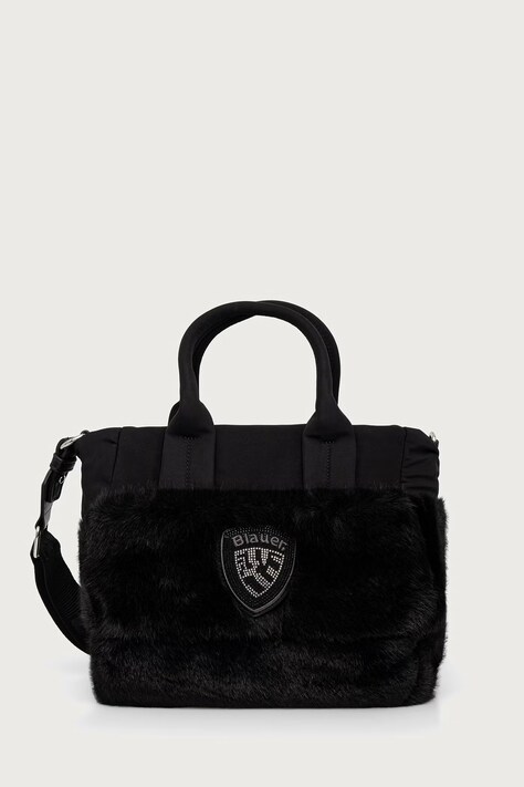 Blauer Torebka crossbody damska czarna F6QUARTXS02