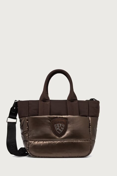 Blauer Torebka crossbody damska brązowa F6QUARTXS01