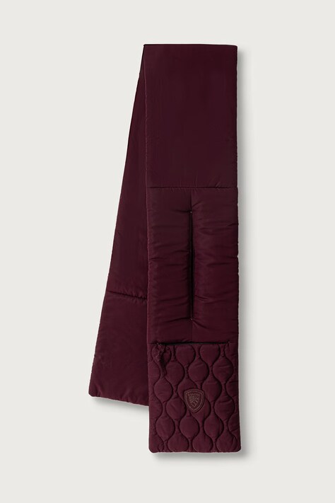 Blauer Szalik damski bordowy F6SCARF01