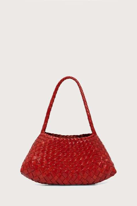 Dragon Diffusion Torebka shopper damska skórzana czerwona 8943