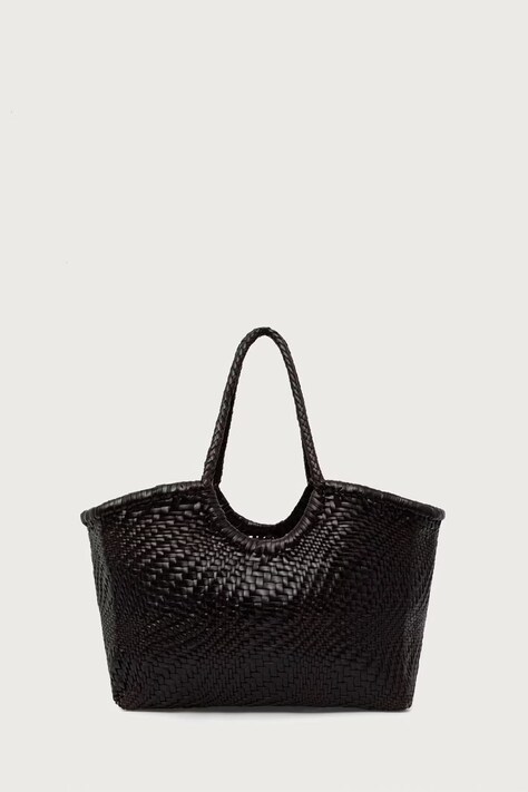 Dragon Diffusion Torebka shopper damska skórzana brązowa 8823
