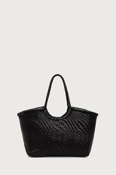 Dragon Diffusion Torebka shopper damska skórzana czarna 8823