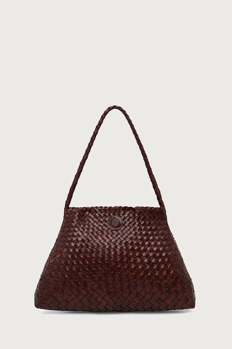 Dragon Diffusion Torebka shopper damska skórzana brązowa 8700