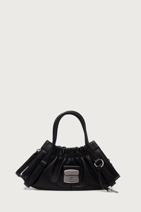 MARC JACOBS The Small Satchel torebka damska skórzana czarna 2F5HCR014H01