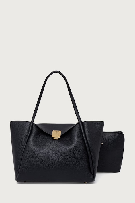 Lola Casademunt Torebka shopper damska czarna LF2604031