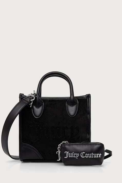 Juicy Couture Torebka crossbody damska IRIS czarna BIJIR99GDWZC