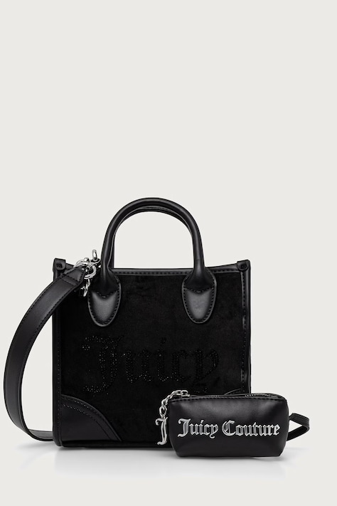 Juicy Couture Torebka crossbody damska IRIS czarna BIJIR99GDWZC