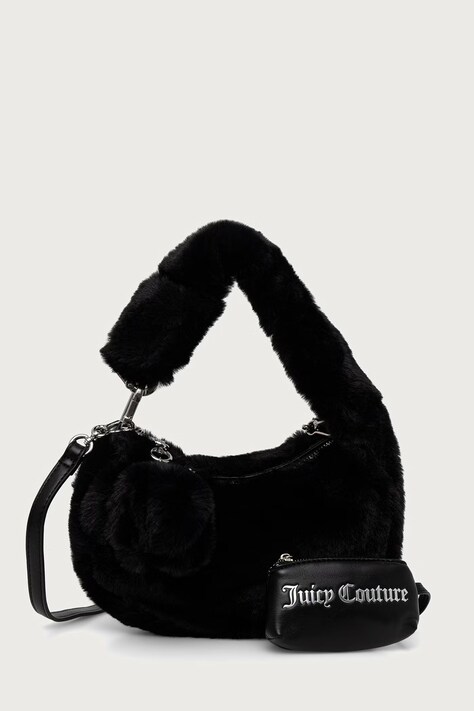 Juicy Couture Kabelka hobo dámska BLOSSOM čierna BEJL599DHWZC