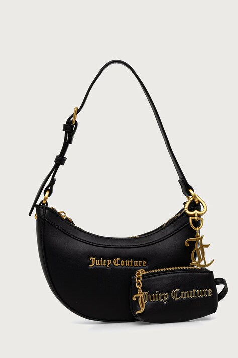 Juicy Couture Crossbody kabelka dámska z imitácie kože LILY čierna BIJ2699CRWVP