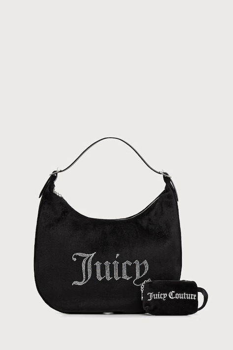 Juicy Couture Чанта тип хобо дамска KIMBERLY черна BIJQL99CQWZC