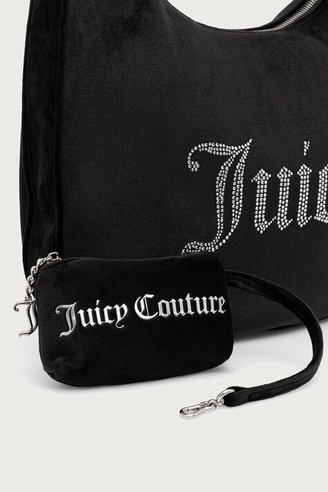 Juicy Couture Torebka hobo damska KIMBERLY czarna BIJQL99CQWZC