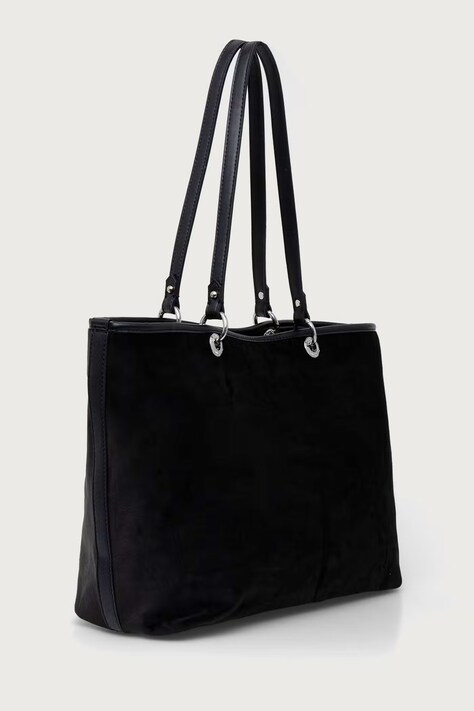 Juicy Couture Torebka shopper damska KIMBERLY czarna BIJQL99CFWZC