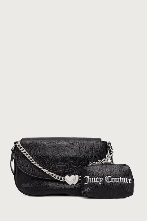 Juicy Couture Crossbody kabelka dámska z imitácie kože TWIG NARRATIVE čierna BIJTG99CEWVP